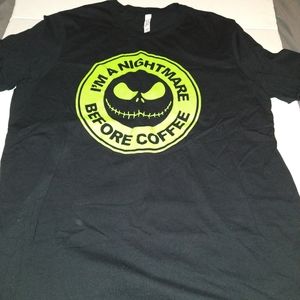 Nightmare before coffee Tshirt